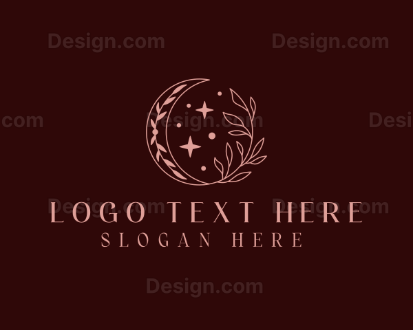 Floral Moon Jeweler Logo