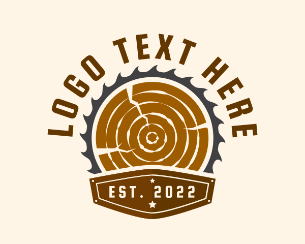 Lumber Mill logo example 2