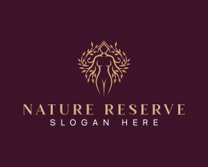 Feminine Nature Tree logo design