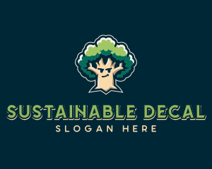 Sustainable Tree Gardening logo design