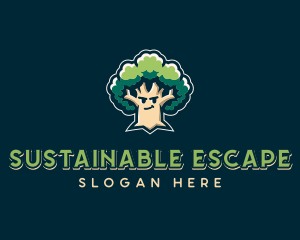 Sustainable Tree Gardening logo design