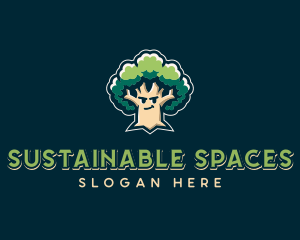 Sustainable Tree Gardening logo design