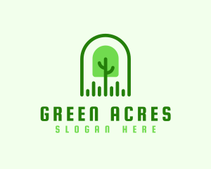 Tree Grass Shovel logo