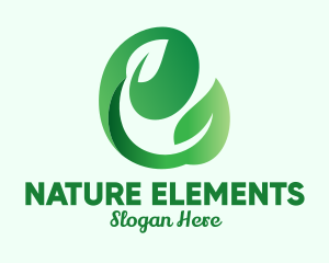 Natural Organic Herbs  logo design