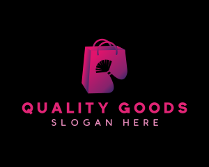 Makeup Brush Shopping Bag logo