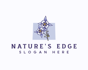 Colorado Columbine Gardening logo design