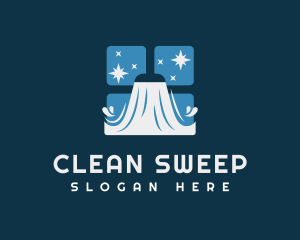 Glass Window Washer logo design