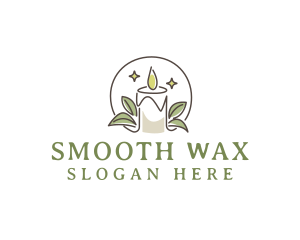 Candle Light Wax logo design