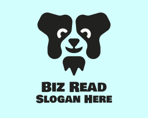 Border Collie Dog logo design