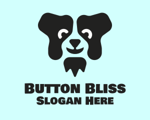 Border Collie Dog logo design