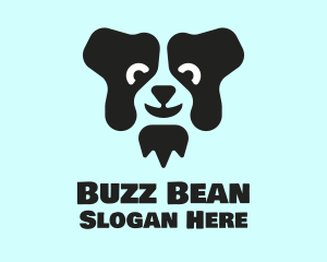 Border Collie Dog logo design