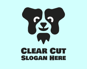 Border Collie Dog logo design