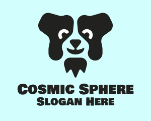 Border Collie Dog logo design