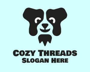 Border Collie Dog logo design