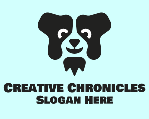 Border Collie Dog logo design