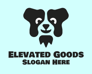 Border Collie Dog logo design