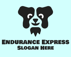 Border Collie Dog logo design