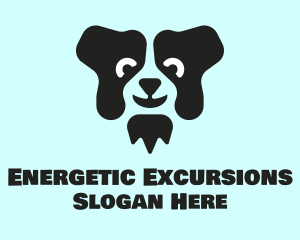 Border Collie Dog logo design