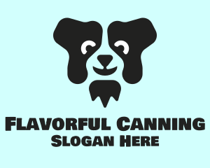 Border Collie Dog logo design