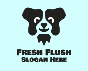 Border Collie Dog logo design