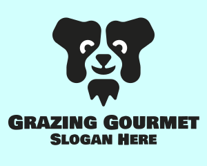 Border Collie Dog logo design