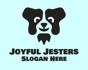 Border Collie Dog logo design