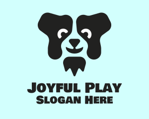 Border Collie Dog logo design