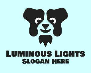 Border Collie Dog logo design