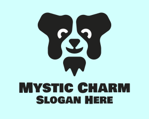 Border Collie Dog logo design