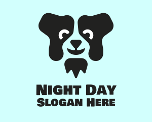 Border Collie Dog logo design