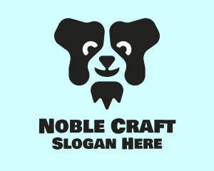 Border Collie Dog logo design