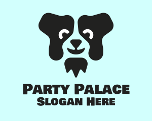 Border Collie Dog logo design