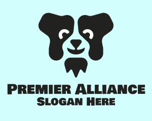 Border Collie Dog logo design