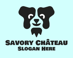 Border Collie Dog logo design