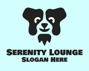 Border Collie Dog logo design