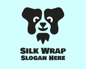 Border Collie Dog logo design