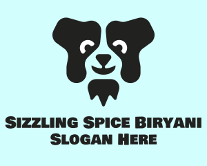 Border Collie Dog logo design