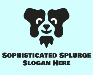 Border Collie Dog logo design