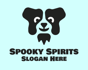 Border Collie Dog logo design