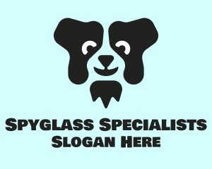 Border Collie Dog logo design