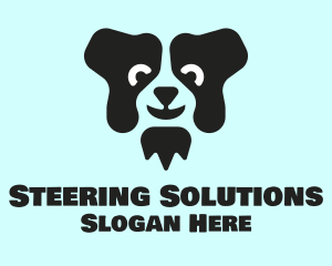 Border Collie Dog logo design