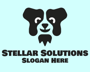 Border Collie Dog logo design