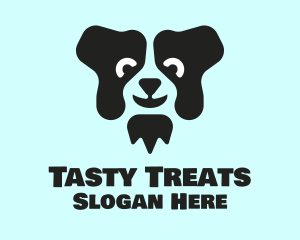 Border Collie Dog logo design