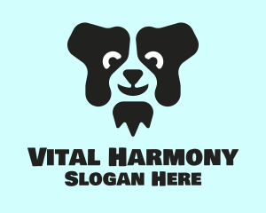 Border Collie Dog logo design