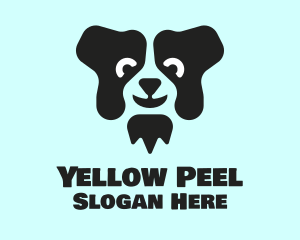 Border Collie Dog logo design