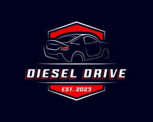 Driving Car Motor logo design