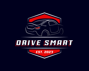 Driving Car Motor logo