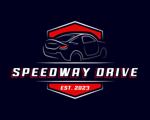 Driving Car Motor logo