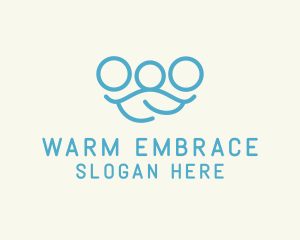 Blue Minimalist Family logo