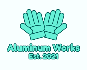 Working Safety Gloves logo design